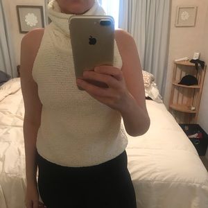 Brand-by together. Cream sleeveless sweater